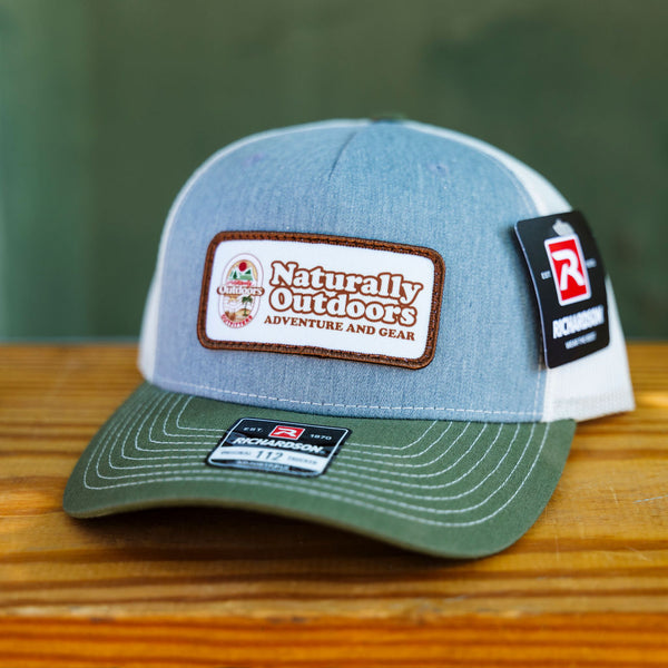 Naturally Outdoors Combo Logo Trucker
