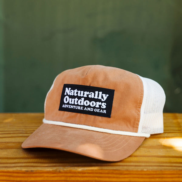 Naturally Outdoors Woven Label Rope Trucker