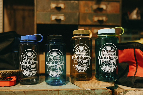 Oval Badge Logo 32oz Wide-Mouth Bottle