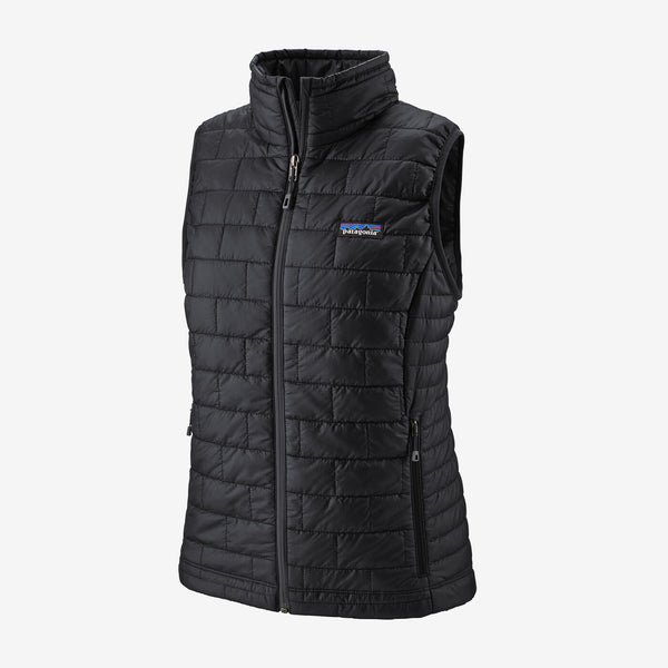 Nano Puff Vest for Women Black