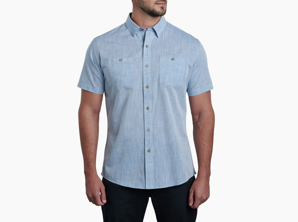 Karib Stripe Shirt for Men Horizon Blue