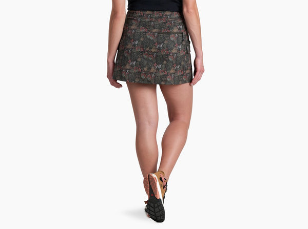 Kruiser Getaway Skort for Women Carbon Woodland