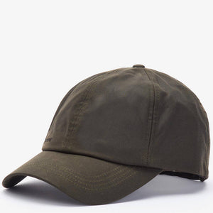 Waxed Sports Cap Olive