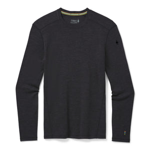 Classic Thermal Merino Base Layer Crew Top for Men Deep Navy