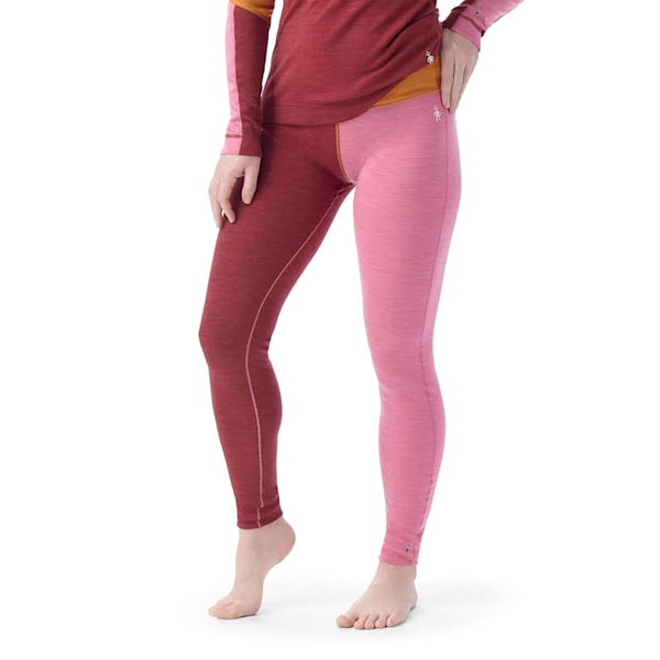 Classic Thermal Merino Base Layer Bottoms for Women (Past-Season) Currant Garden Pink