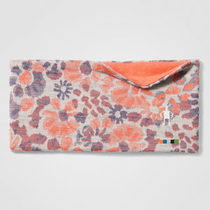 Thermal Merino Reversible Headband Mink/Coral Reef