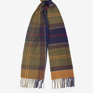 Iverness Tartan Scarf Olive